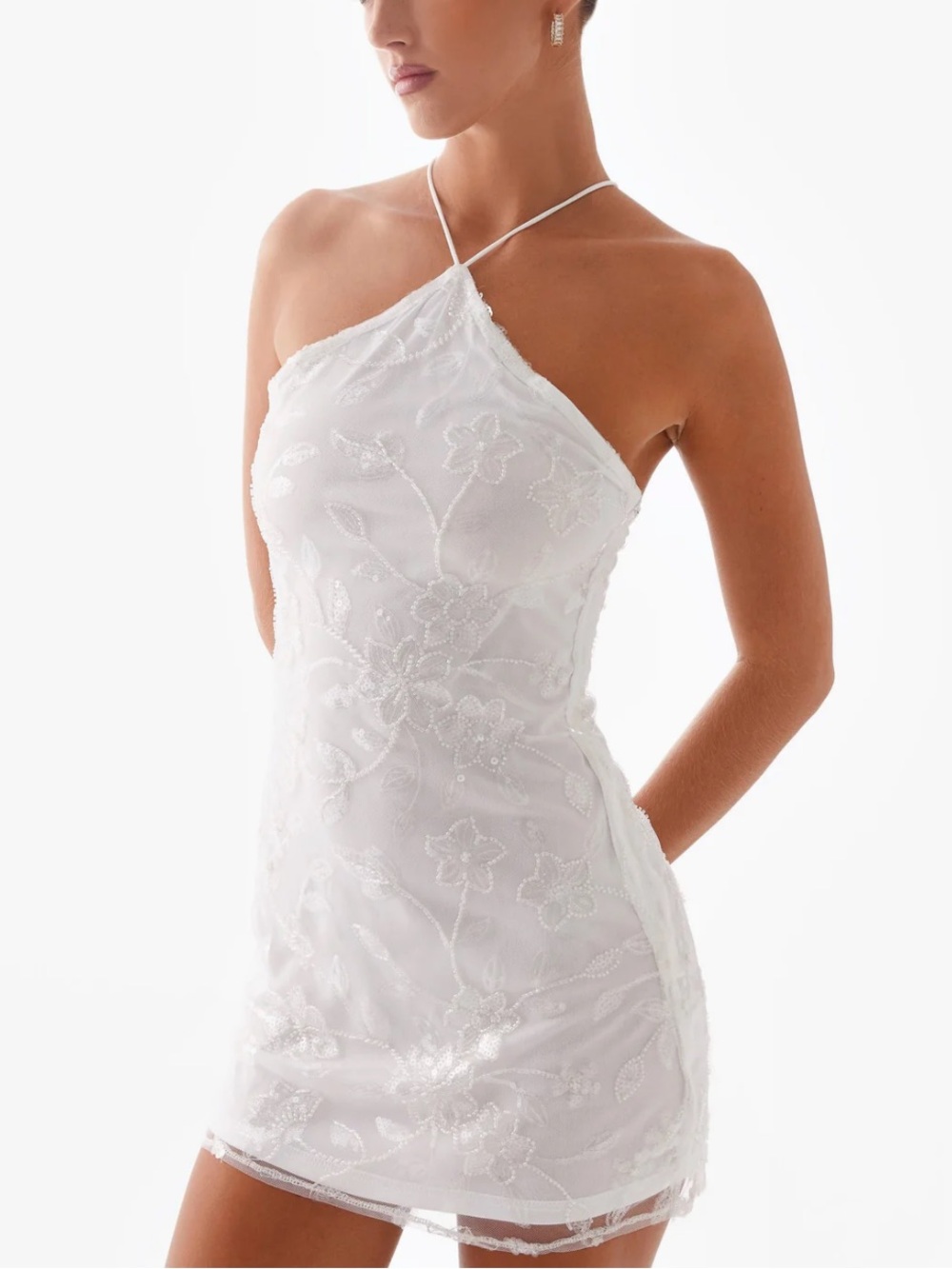 Rumi Beaded Mini Dress